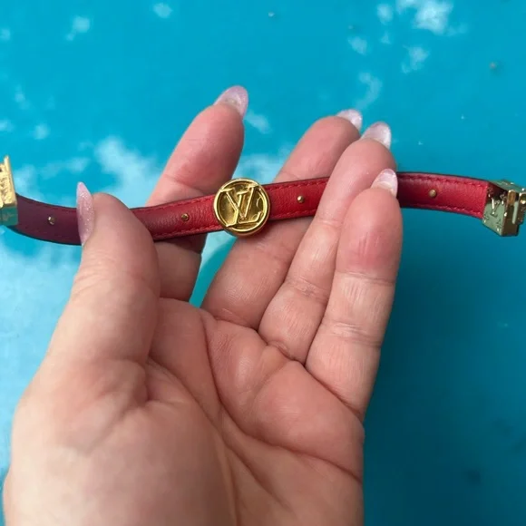 REVERSIBLE LOUIS VUITTON BRACELET CLASSIC LV PATTERN ❤🤎❤🤎❤🤎❤